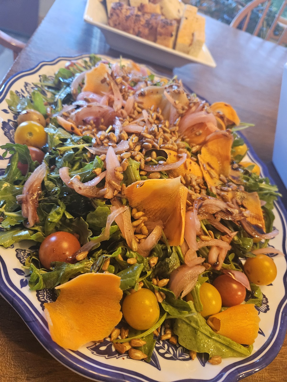 A colorful salad