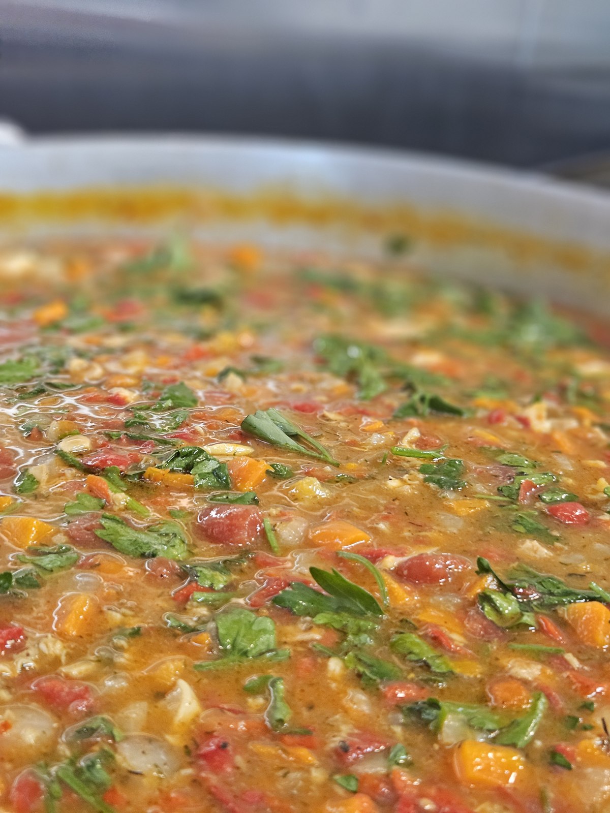 Soup, ready to serve
