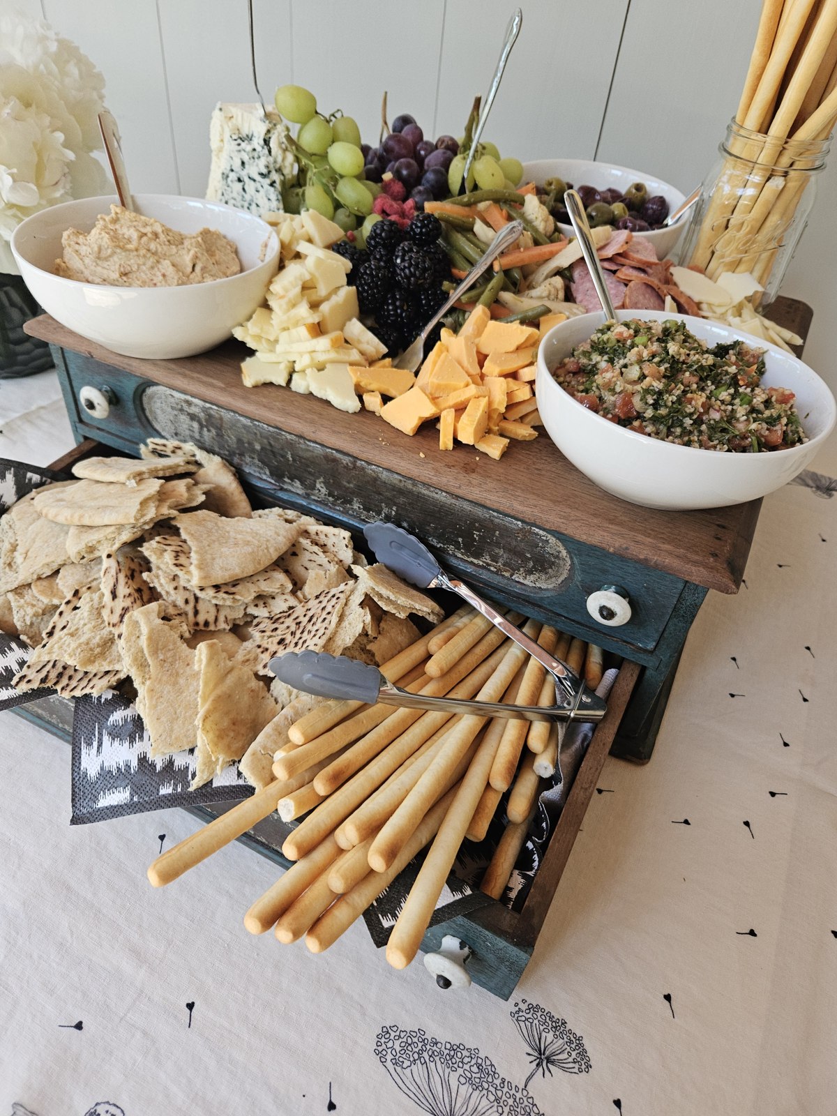 A mezze board